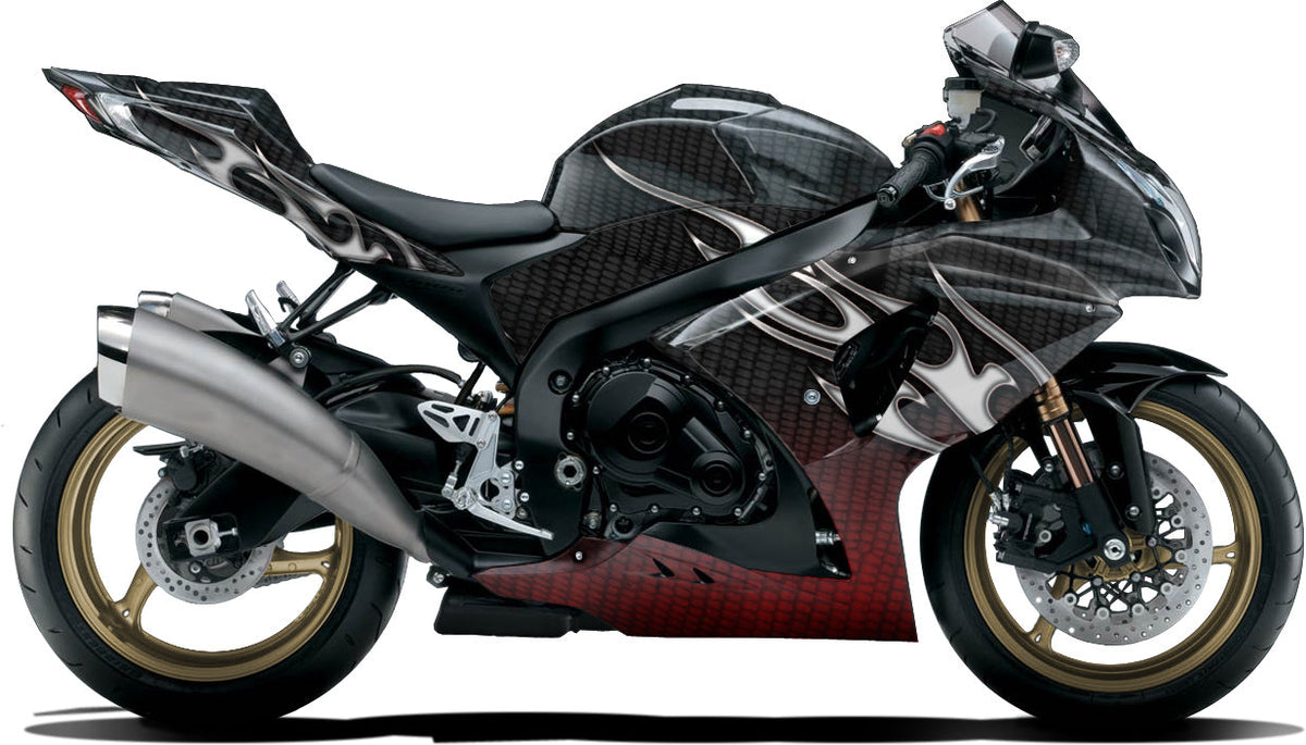 Full Vinyl Wrap Kit for CBR500R "Python Tribal" – BIKESKINZ
