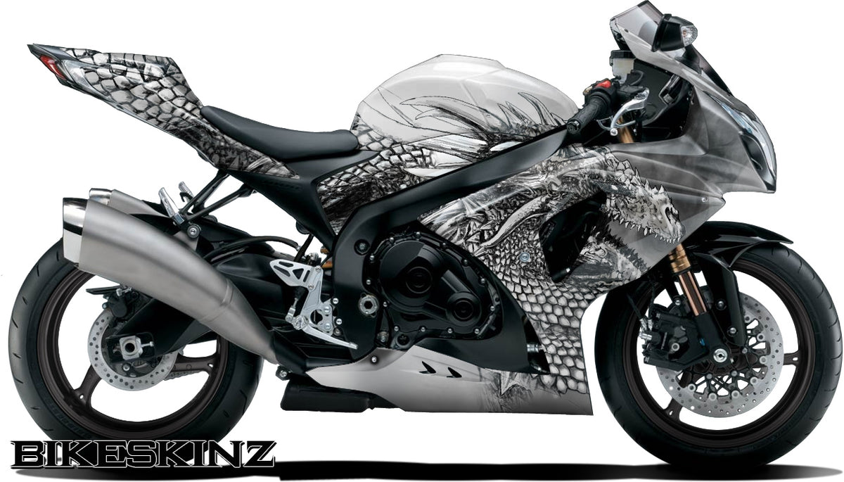 Draco Motorcycle Vinyl Wrap BIKESKINZ