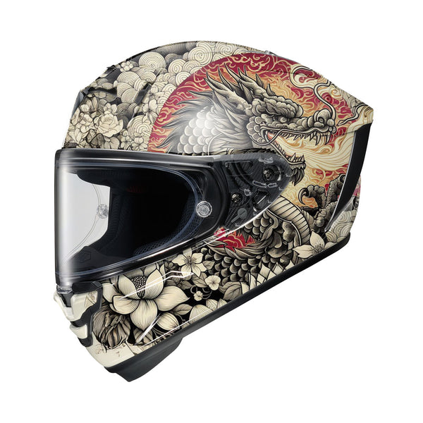 BIKESKINZ™ Vinyl Helmet Wrap Dragon Tattoo – Bikeskinz