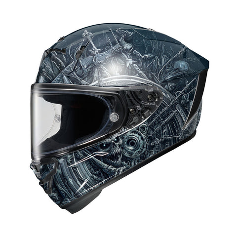 BIKESKINZ™ Vinyl Helmet Wrap - Mechanical Nightmare