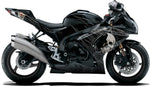 Dead Man's Hand (grey) Motorcycle Vinyl Wrap