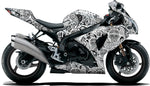 Death Scroll Motorcycle Vinyl Wrap