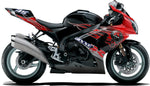 BIKESKINZ™ Motorcycle Vinyl Wrap Kit - GIXXER (red) Theme