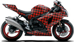 BIKESKINZ™ Motorcycle Vinyl Wrap Kit - Lumber Jack theme