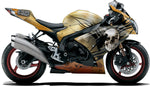 BIKESKINZ™ Motorcycle Vinyl Wrap Kit - Jolly Roger theme