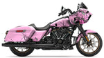 BIKESKINZ™ Motorcycle Vinyl Wrap Kit - Cherry Blossom Theme (for Cruisers)