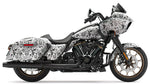 BIKESKINZ™ Motorcycle Vinyl Wrap Kit - Death Scroll Theme (for Cruisers)