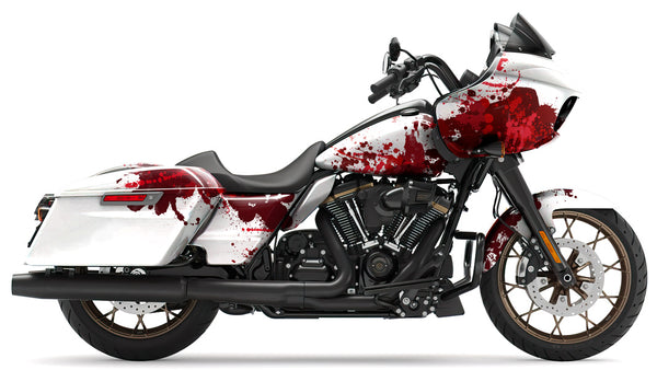 Full Motorcycle Vinyl Wrap Kit - (for Cruisers) 