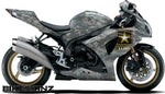 Army of One Motorcycle Vinyl Wrap