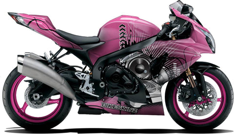 Magical - DJ (pink) Motorcycle Vinyl Wrap