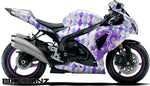 Royal Pain (Purple) Motorcycle Vinyl Wrap