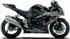 BIKESKINZ™ Motorcycle Vinyl Wrap Kit - Vapor Lock (Black & Grey) theme