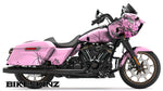 Cherry Blossom Motorcycle Vinyl Wrap (for Cruisers)