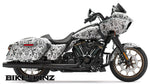Death Scroll Motorcycle Vinyl Wrap (for Cruisers)