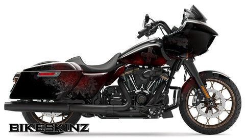 Holy Roller Motorcycle Vinyl Wrap (for Cruisers)